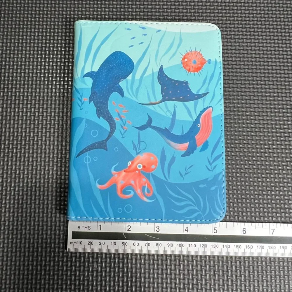 Underwater-Themed Tablet Case With Stand & Card Holder For 8-Inch Tablets Durabl